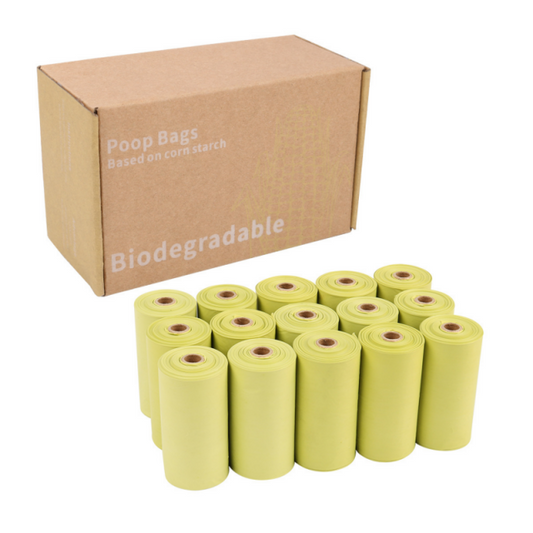 Compostable Poo Bags - 24 Rolls